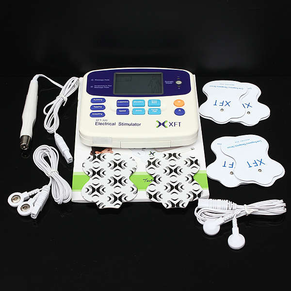 LCD Electric Muscle Therapeutic Massage Tools Acupuncture Pen Body Massager