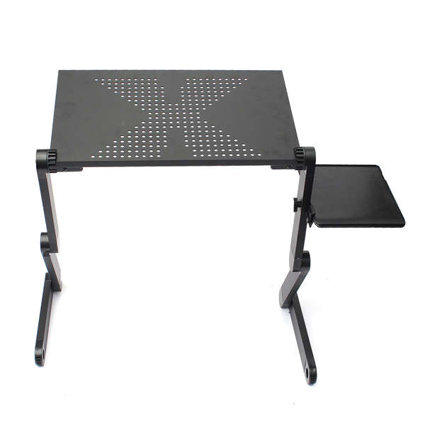 Folding Table Stand for Notebook Laptop with Mouse Holder