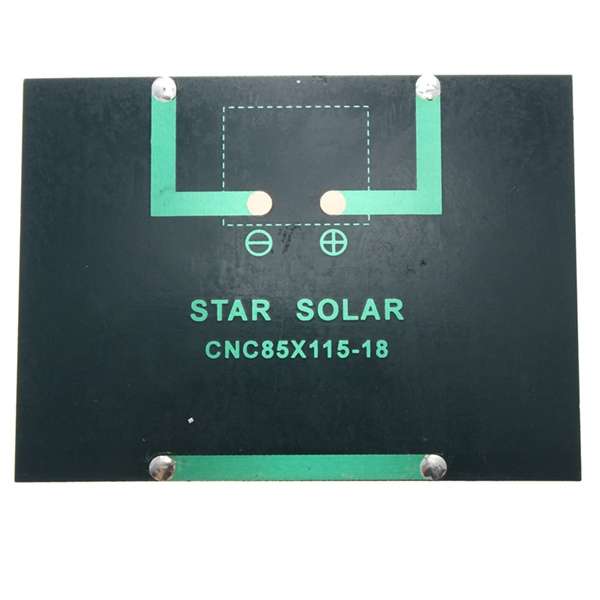 12V 100mA 1.5W Polycrystalline Mini Epoxy Solar Panel Photovoltaic Panel