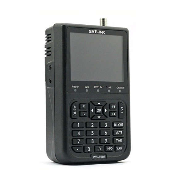 SATLINK WS-6908 DVB-S FTA Professional Digital Satellite Finder Meter