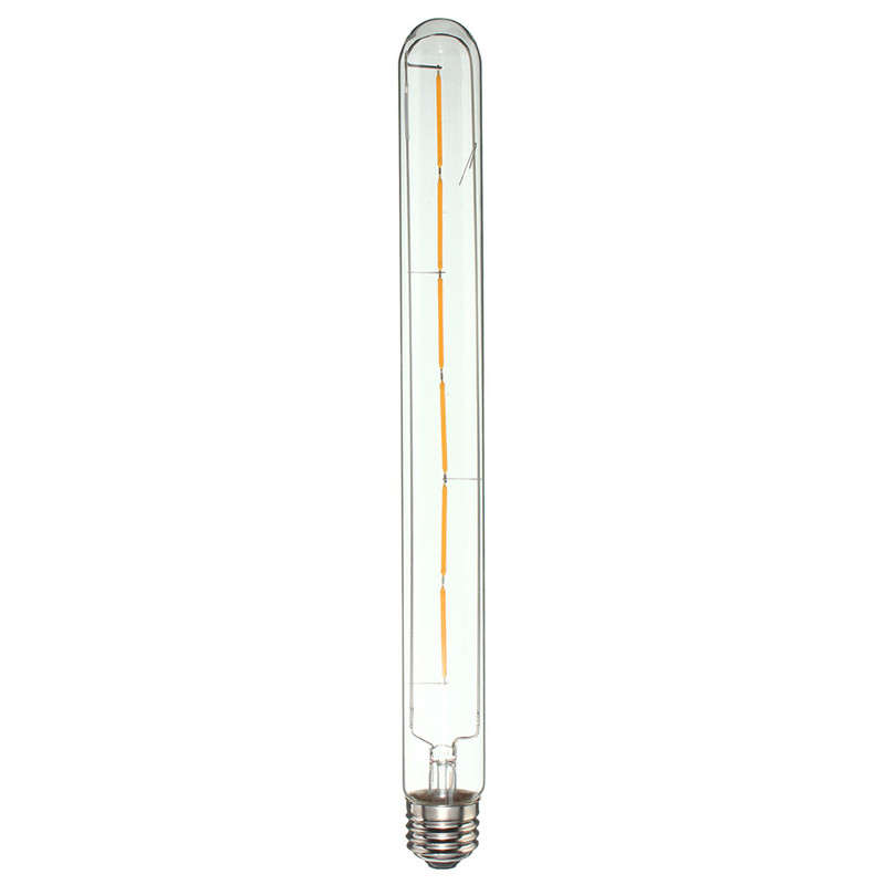 Dimmable 300mm T30 E27 E26 6W Warm White COB Retro Edison Light Lamp Bulb AC110V AC220V