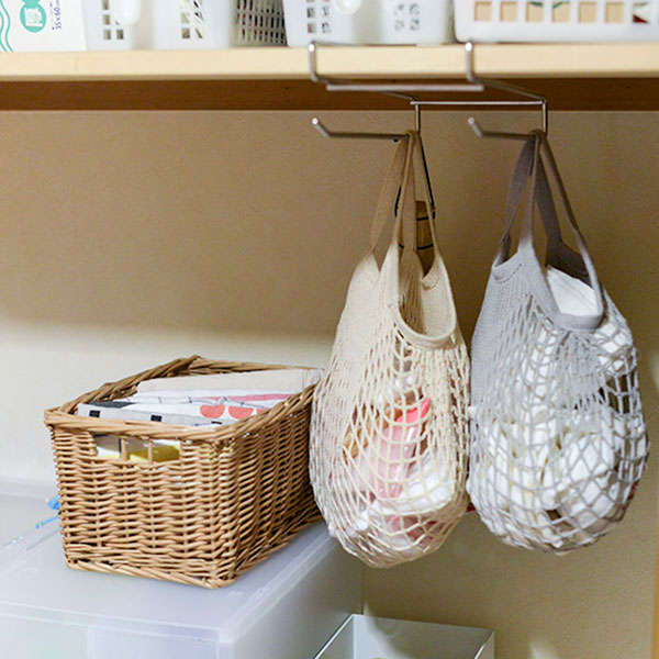 Honana HN-B27 Multifunctional Reusable Grocery Bags 9 Colors String Shopping Bag Mesh Storage Bag