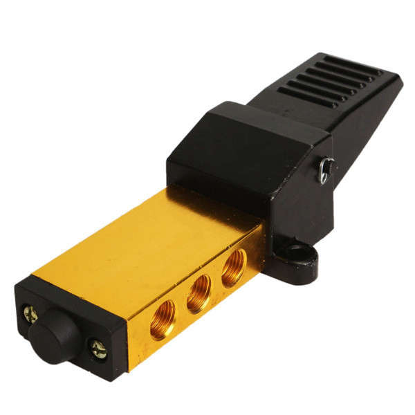 1/4 Inch Air Pneumatic Valve Foot Pedal Manual Valve 2 Position 5 Way