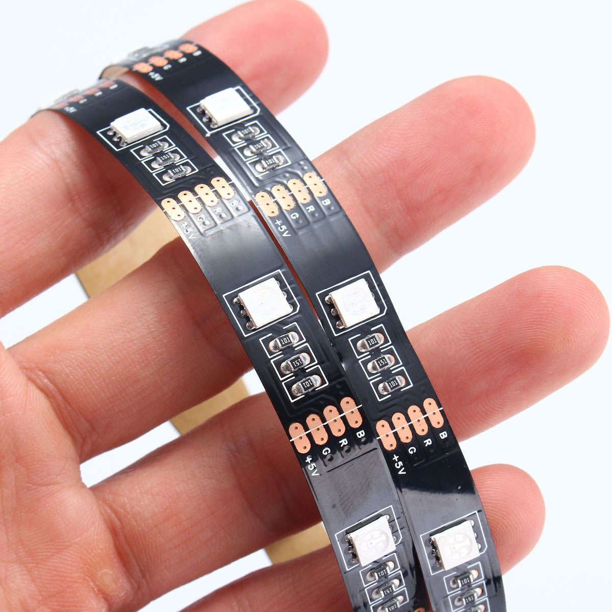 1/2/3M USB Non-Waterproof SMD5050 RGB LED Ribbon Strip Light Kit Computer TV Background Lamp DC5V