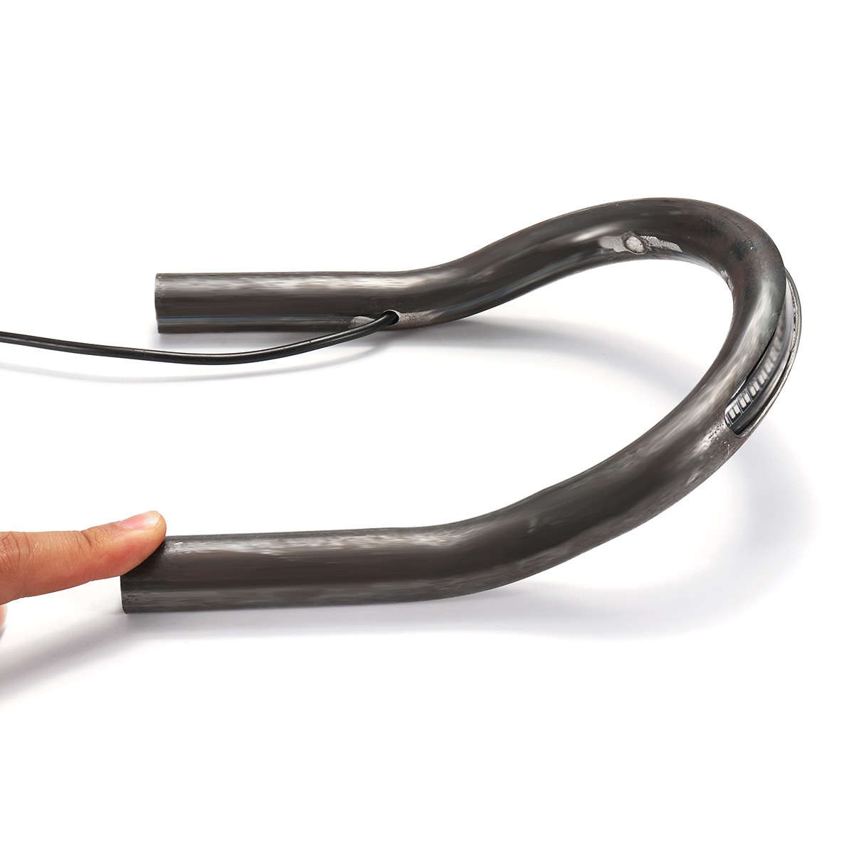 175mm Racer Frame Hoop Tracker End Upswept Seat Loop Large & LED Turn Brake Light