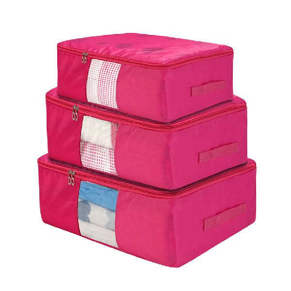 Honana HN-B6 Large Folding Storage Bag Waterproof Dustproof Zipper Organizer Bags