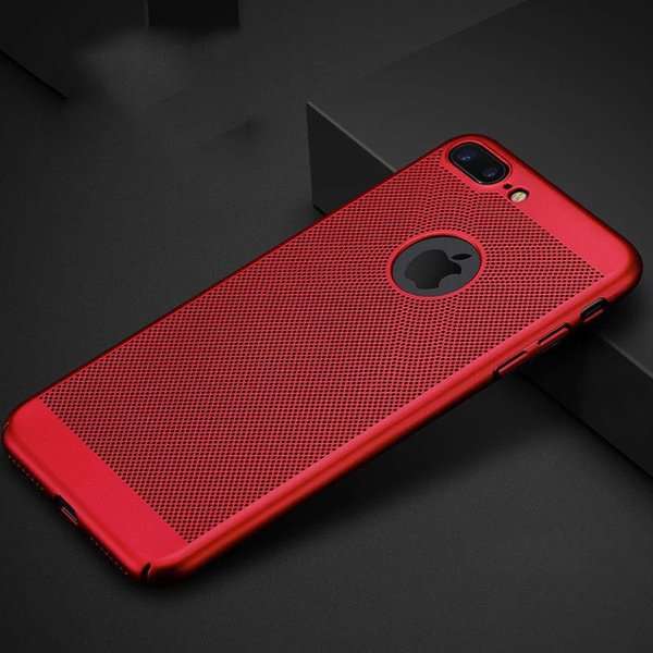 Mesh Dissipating Heat Anti Fingerprint PC Case For iPhone 7 Plus/8 Plus