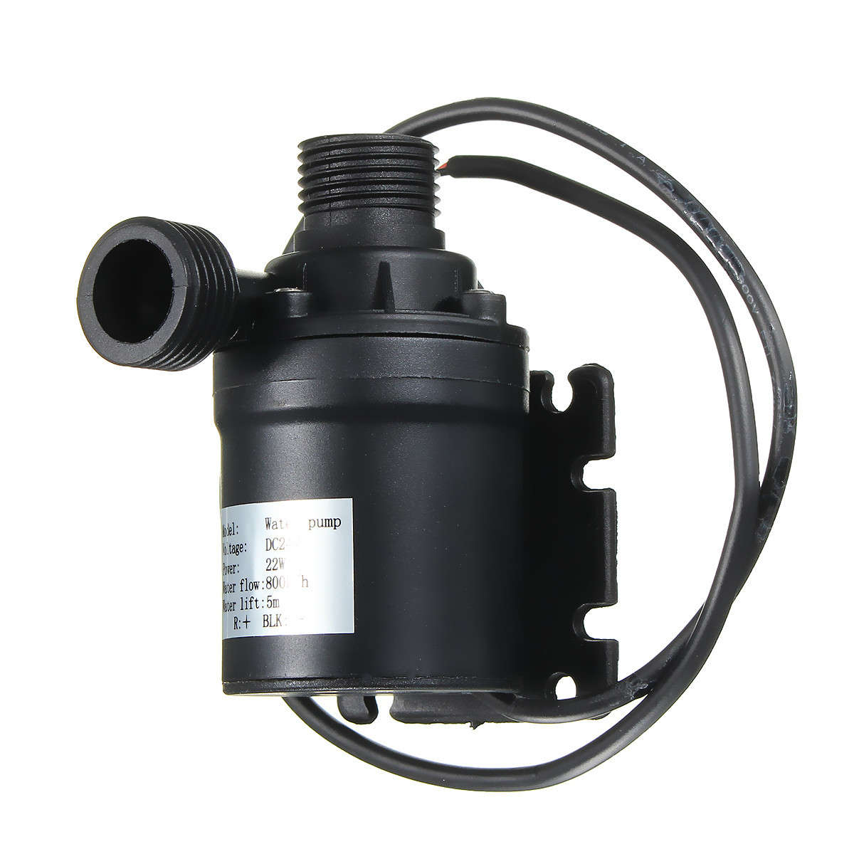 DC 12V 24V Hot Water Circulation Pump Solar Water Pump Brushless Motor 5m Lift