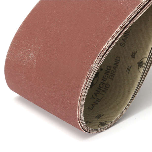 6pcs 915mm*100mm Alumina Sanding Belts 600 Grit Sandpaper Self Sharpening Oxide Abrasive Strips