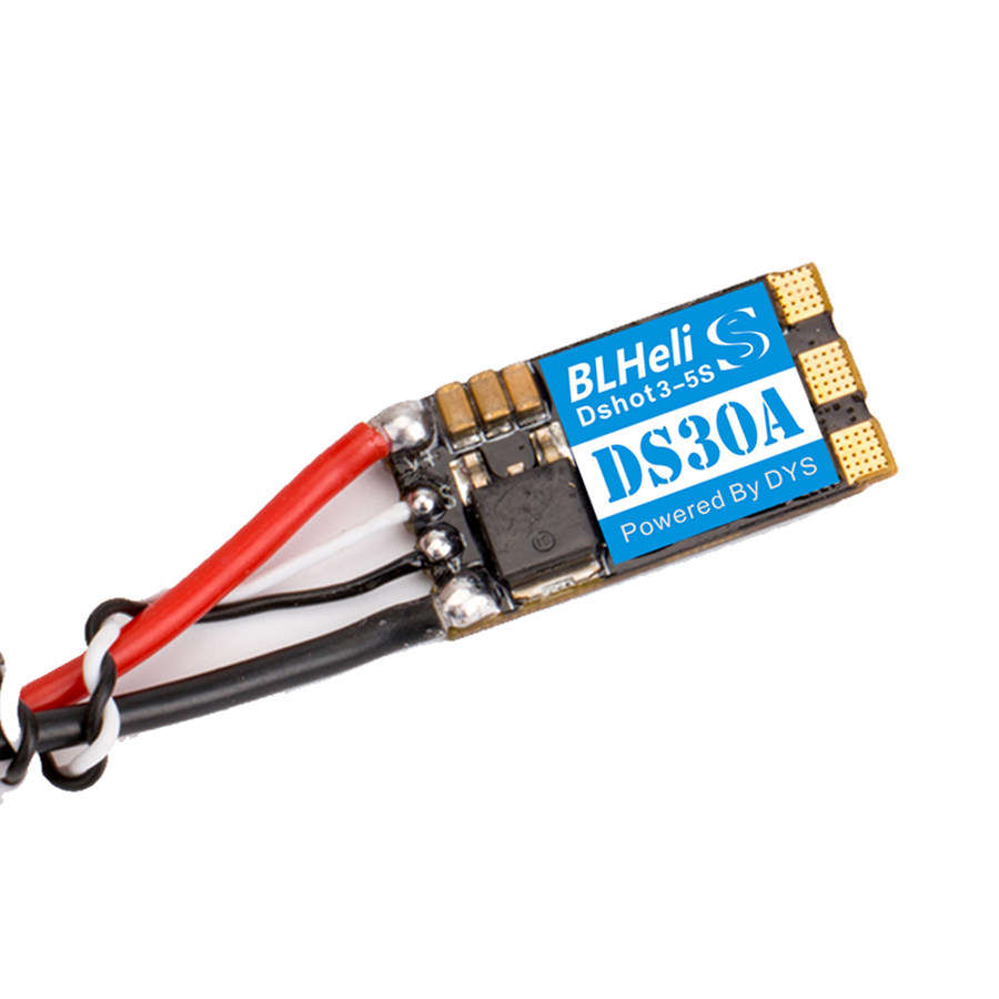 DYS DS30A 30amp BLHeli_S 3-5S ESC BB2 Supports Dshot600 Dshot300 Dshot150 Oneshot42 for RC Drone FPV