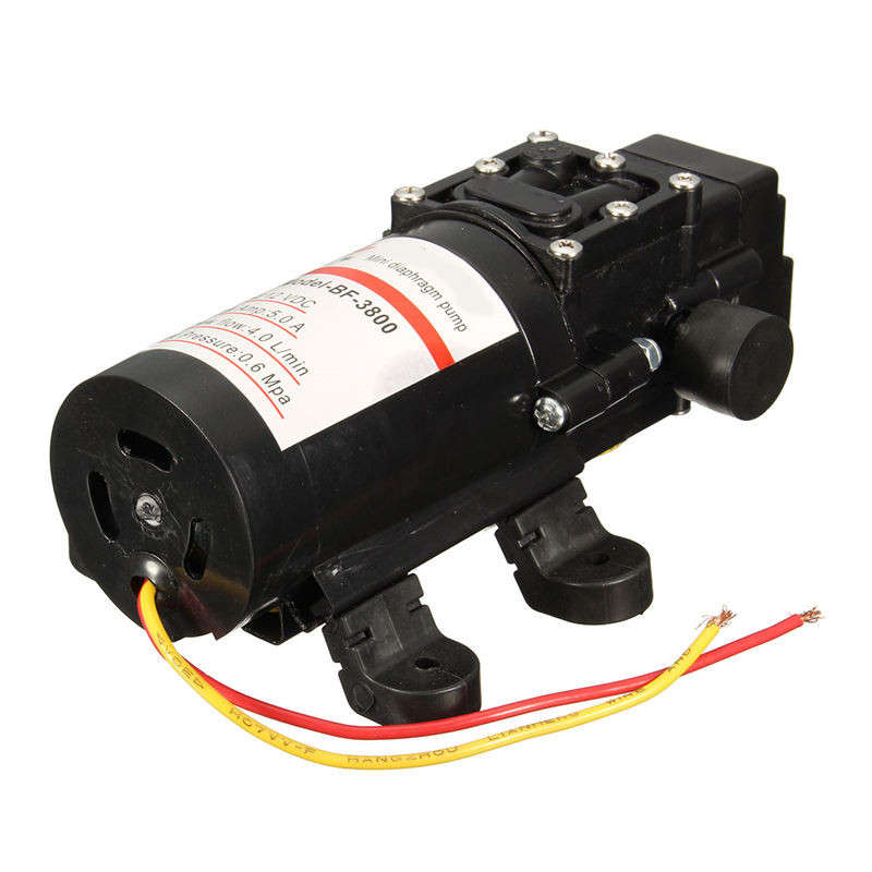 OPHIR RV /Marine 12V DC 60W Demand Freshwater Diaphragm Self Priming Pump Low Pressure