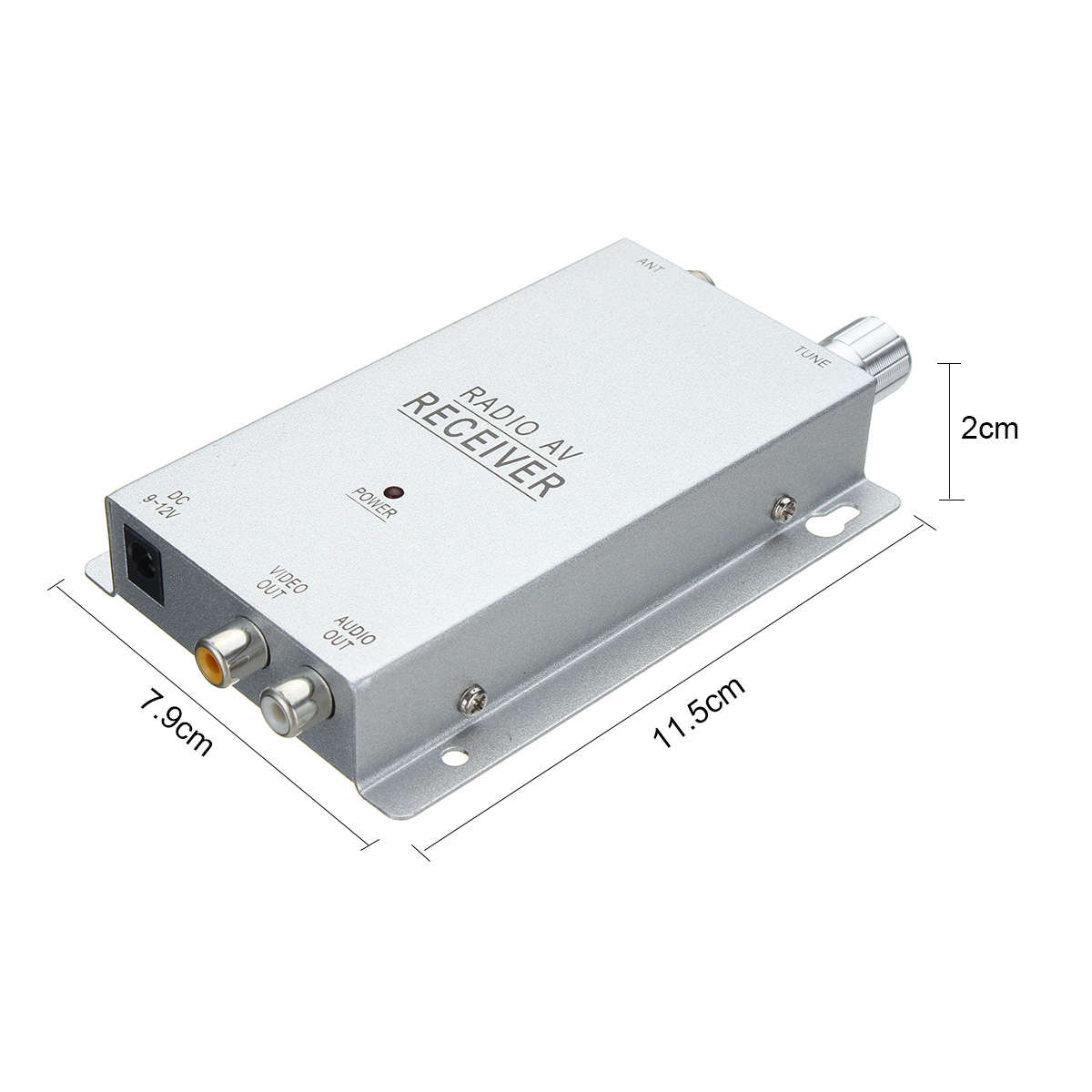 Wireless Mini Hidden CCTV Video Camera Indoor Home Security + Receiver Kit