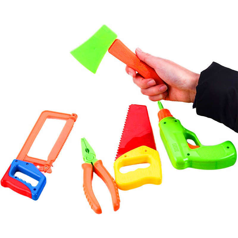 Maintenance Toolbox Portable Children Playset Pretend Repair Kit Kids Educational Play House Toy