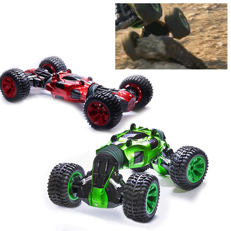 1/8 1823-5 2.4G 4WD Deformation Racing  RC Car Doble-Roll Climbing Stunts Off-Road Vehicle Toys