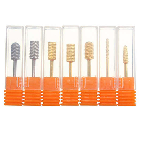 7pcs Tungsten Steel Drill Bit Set Electric Machine Smooth File Polishing Drill Bits
