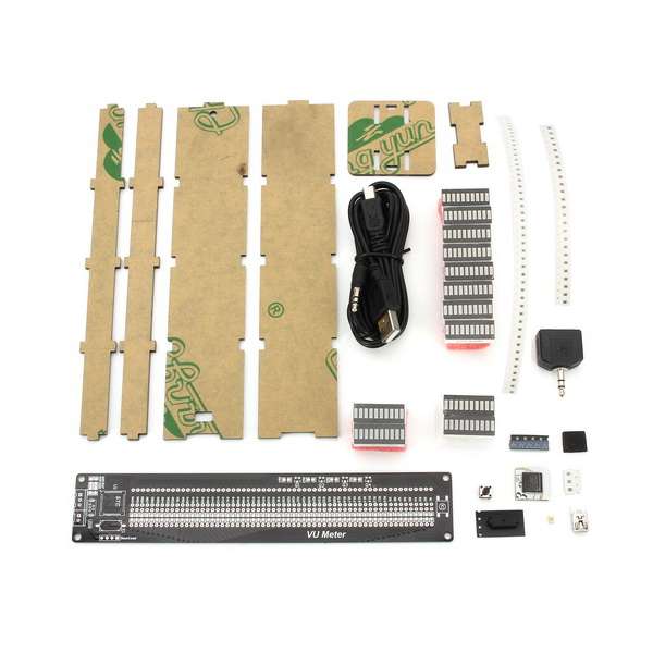 DIY AS60 Dual Channel 60 Segment Binaural Music Spectrum VU Meter Kit