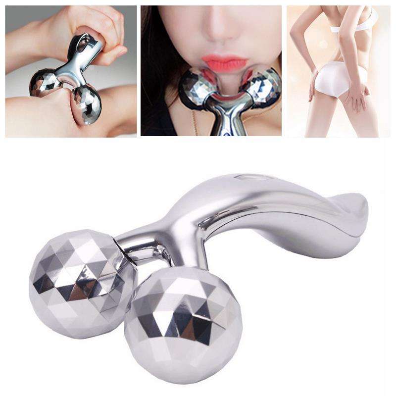 3D Firming Facial Massager Lifting Body Sliming Breast Massage Face Manual Roller Skin Care