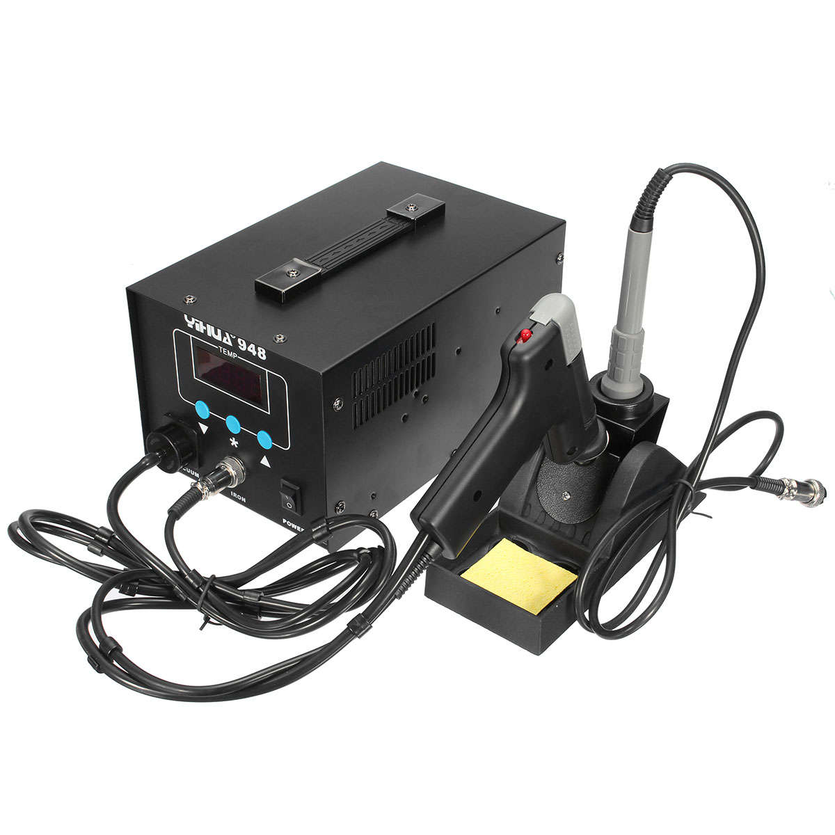 YIHUA 948 220V Digital Electric Suction Tin Soldering Iron Handle Desoldering Station