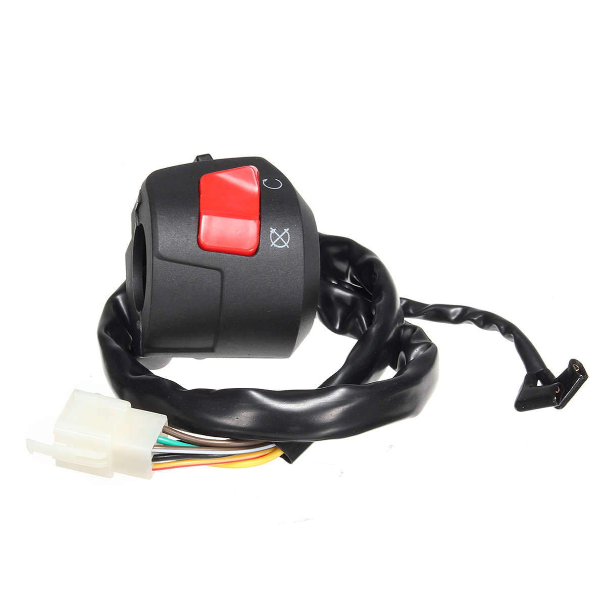 Universal 7/8inch Motorcycle Handlebar Horn Turn Signal Light Control Switch