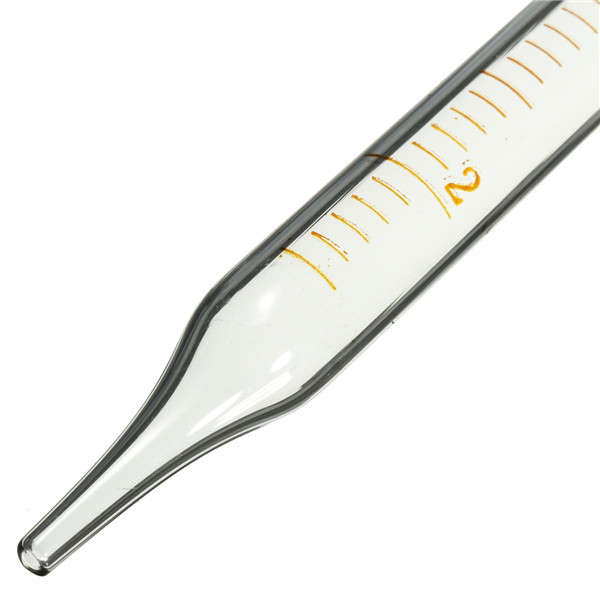 200mm 10ml Rubber Head Glass Dropper Pipettes With Scale Line