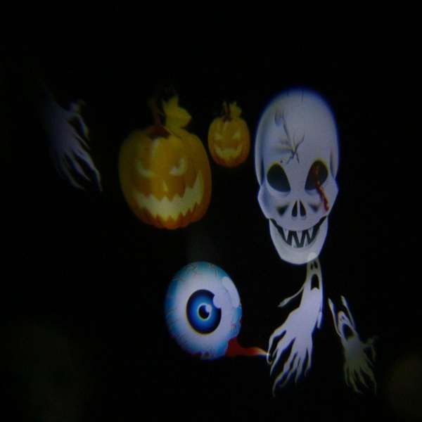 12 Patterns 4W LED Remote Projector Stage Light Moving Laser Spotlightt for Christmas Halloween