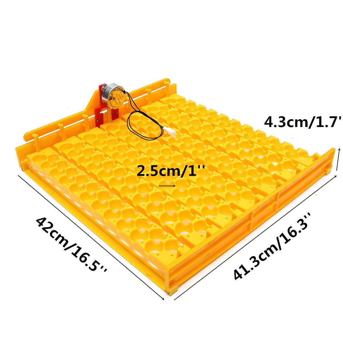 154 Eggs Quail Turner Tray Container for Hatching Incubator with 220V Automatic Turning Motor