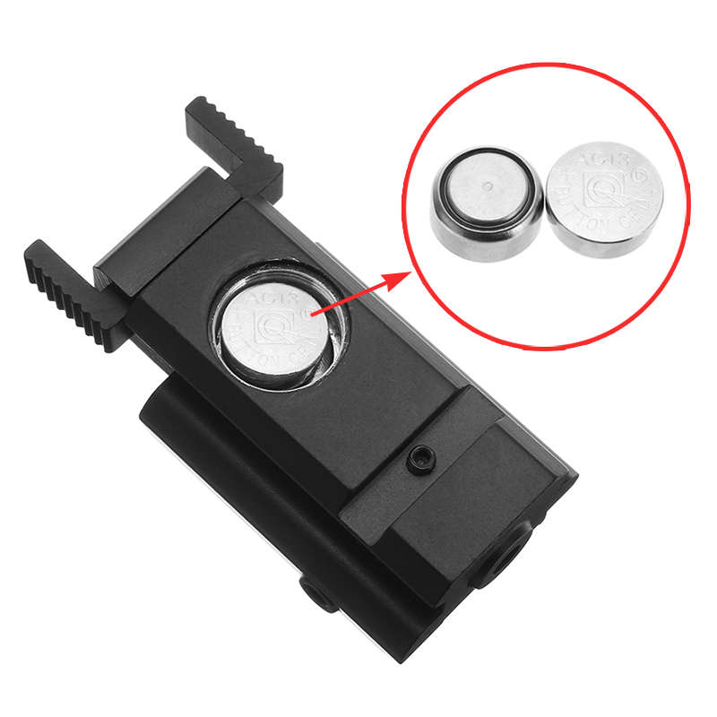 Low Profile Red Laser Sight Beam Dot Sight Scope Tactical Picatinny 20mm Rail Mount