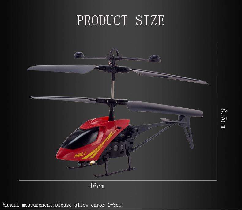 2.5CH Mini Infrared RC Helicopter Kids Toy