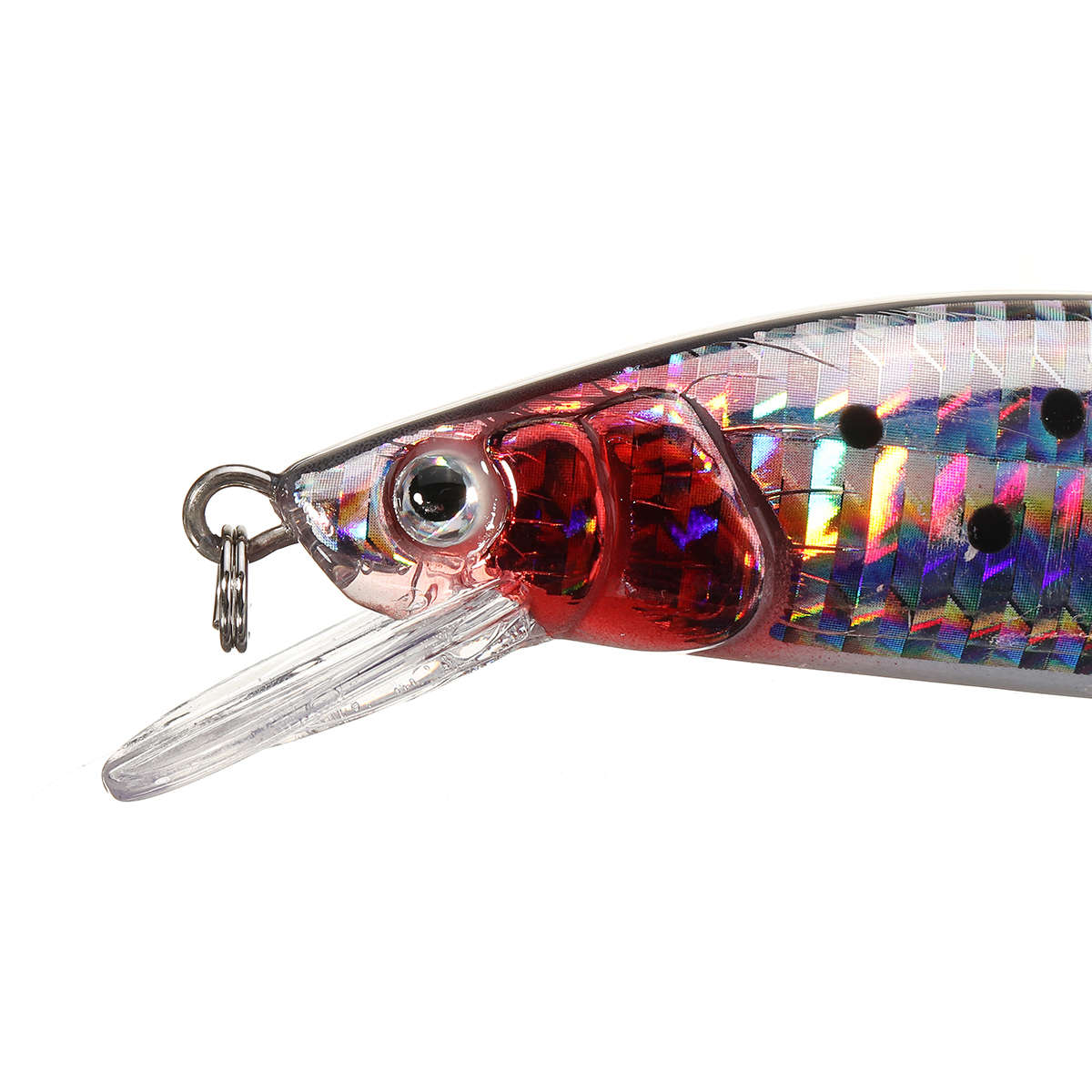 ZANLURE 1pc 12.5cm 40g USB Rechargeable Swimbait Twitching LED Fishing Lure Lifelike Hard Bait