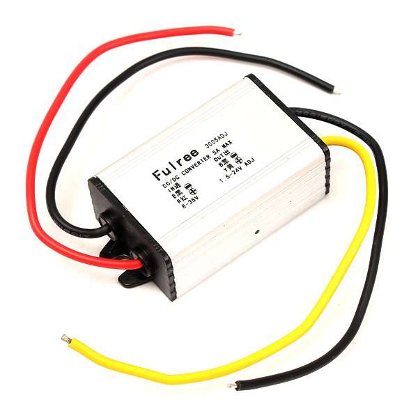 DC 8-35V to 1.5-24V Adjustable Buck Converter Power Supply Voltage Regulator For Car Truck Boat