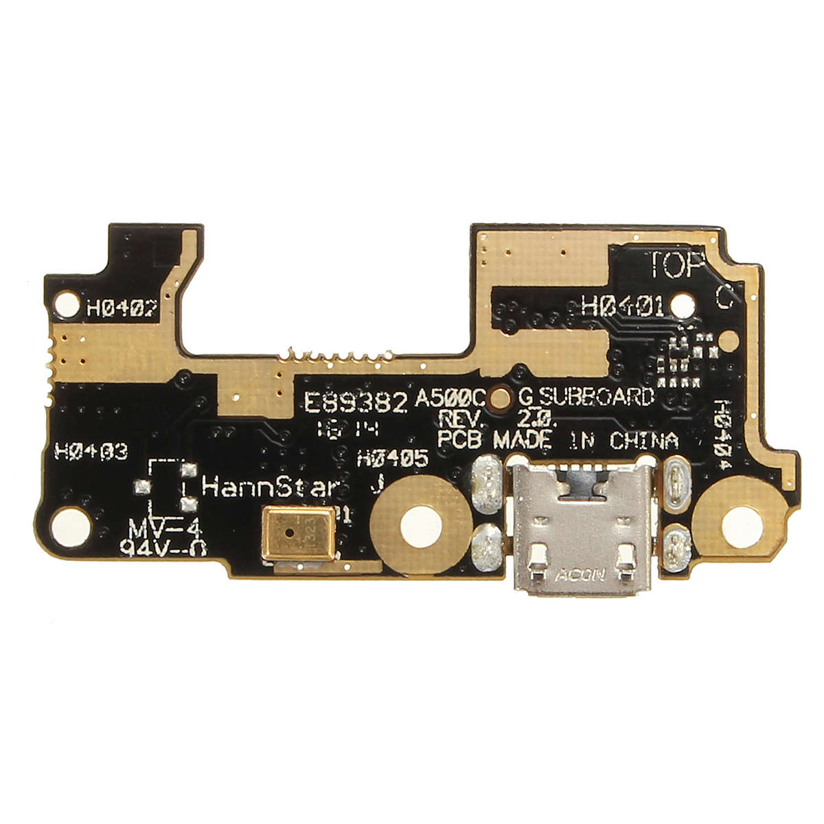 Microphone Mic + USB Charging Port Flex Cable For Asus Zenfone 5 A500CG A500CK