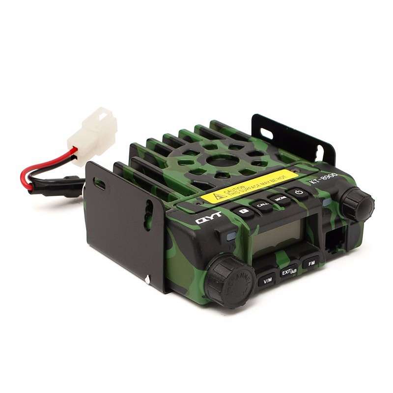 QYT KT-8900 Mini Mobile Radio Dual band V/UHF136-174/400-480MHz Transceiver Camouflage Color