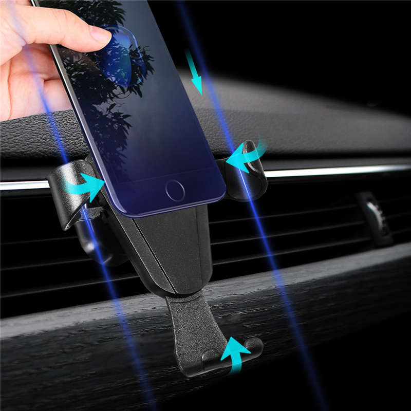 Universal Gravity Car Air Vent Holder Outlet Phone Mount Bracket for Samsung iPhone X iPhone 8 Xiaom