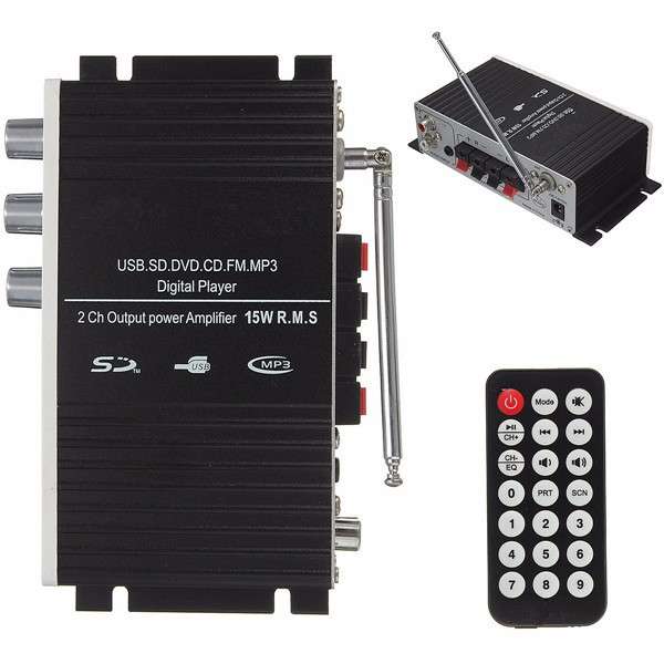 Lepy LP-A68 USB FM Mini Amplifier For Home Car