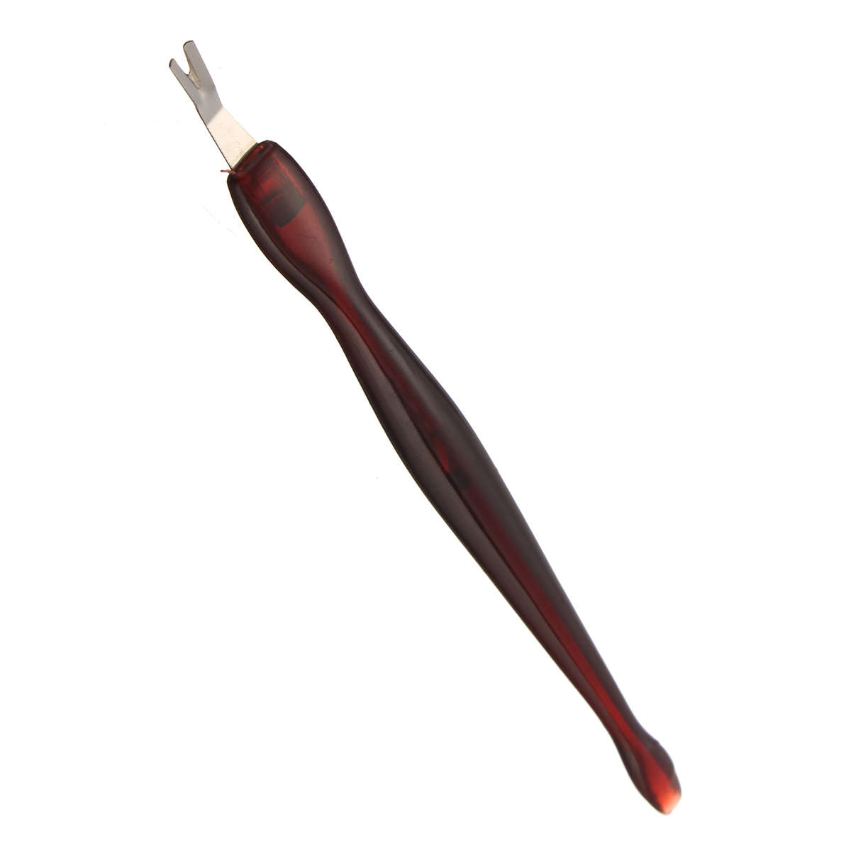 3pcs Nail Cleaner Set Pusher Cuticle Dead Skin Remover Fork Softener Glue Manicure Tools Set