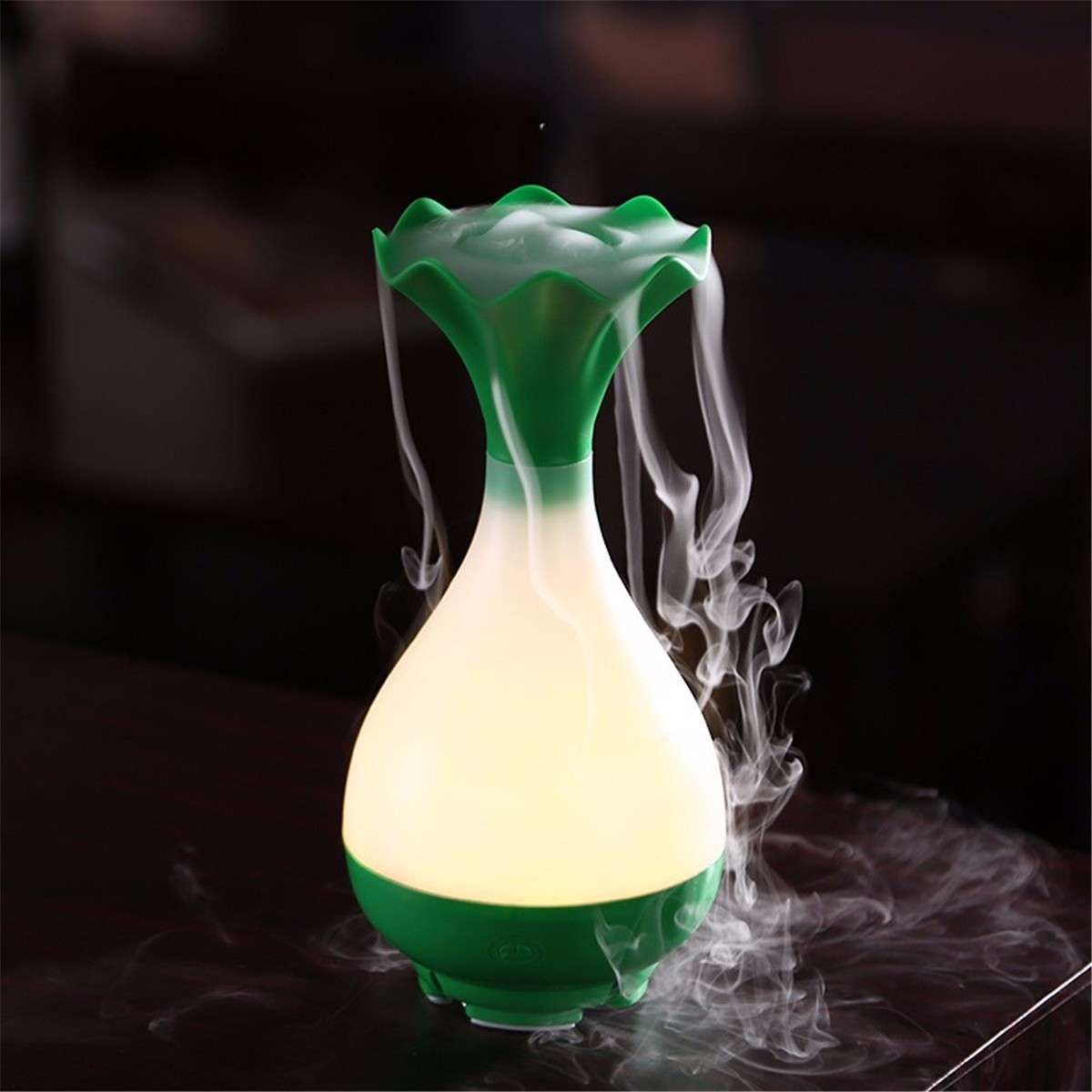 Jade Vase USB Humidifier Ultrasonic Aromatherapy Diffusers Spray Mist Air Purifier