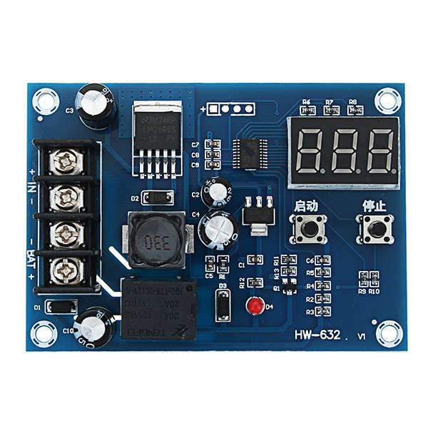 XH-M603 DC 12-24V Charging Control Module Storage Lithium Battery Charger Control Switch Protection