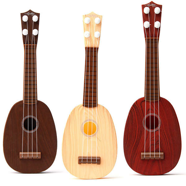 4 String Plastic Ukulele Guitar Kid Education Musical Toy For Children Practice