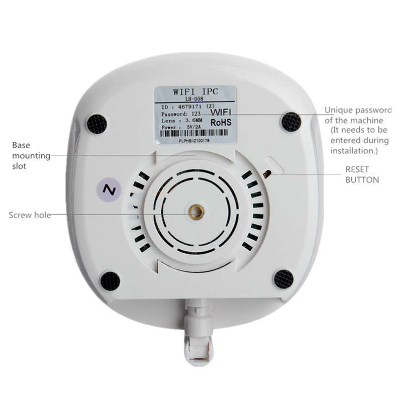 008Z Wireless WiFi 720P HD Network CCTV HOME Security IP Camera