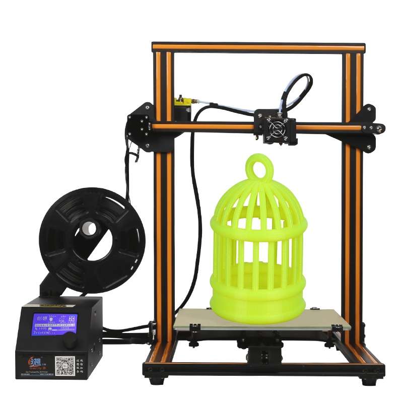Creality 3D CR-10 DIY 3D Printer Kit 300*300*400mm Printing Size 1.75mm 0.4mm Nozzle