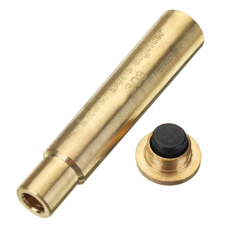 .303 Laser Boresighter Tatical 303 BR Red Dot Sight Brass Cartridge Bore Sighter