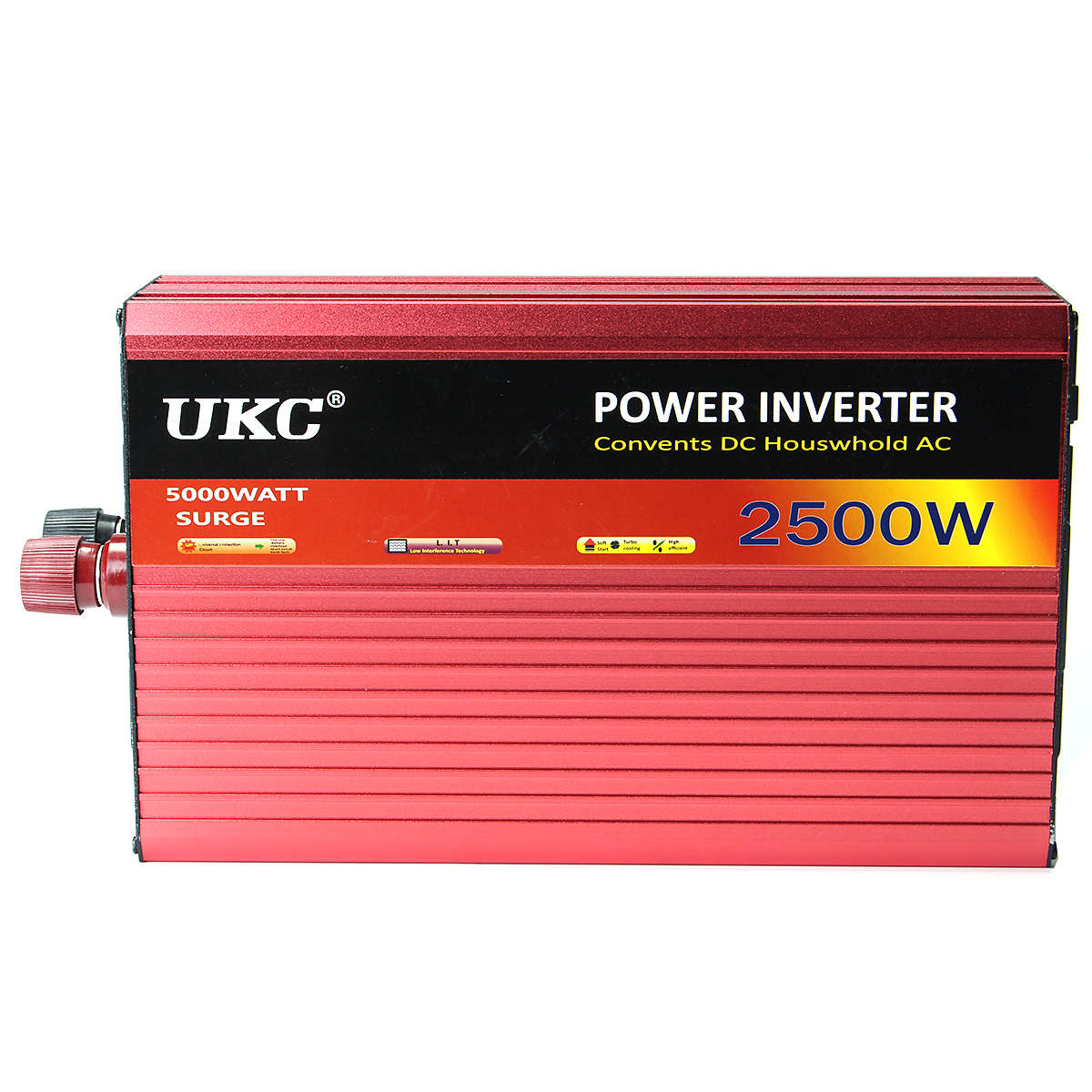 2500W Car Inverter DC 12V To AC 220V Power Converter Charger Modified Sine Ware