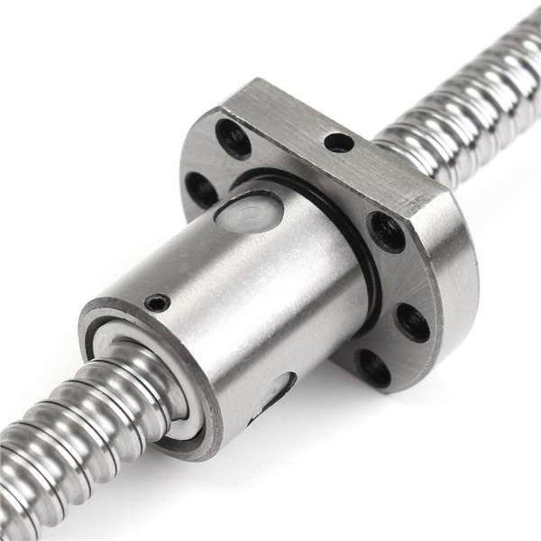 SFU1204 Ball Screw With Single Ball Nut Length 300mm For CNC Parts