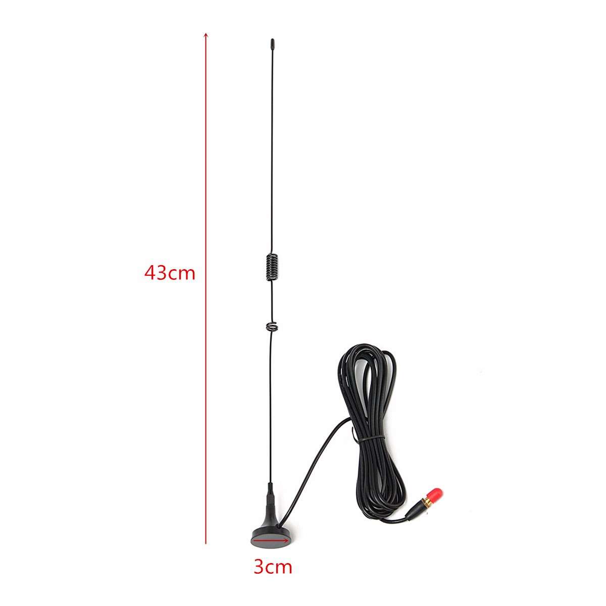 UT106 SMA Female Dual Band Auto 10W Antenne for BAOFENG UV5R/UV5RA/UV5RE HIYG