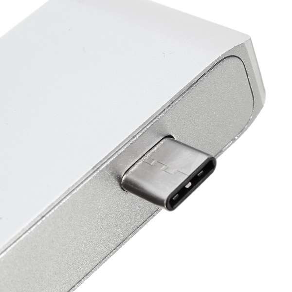 5 In 1 USB 3.1 Type-C To USB 3.0 2 Ports High Speed Hub SD TF Card Reader Support Laptop Charging