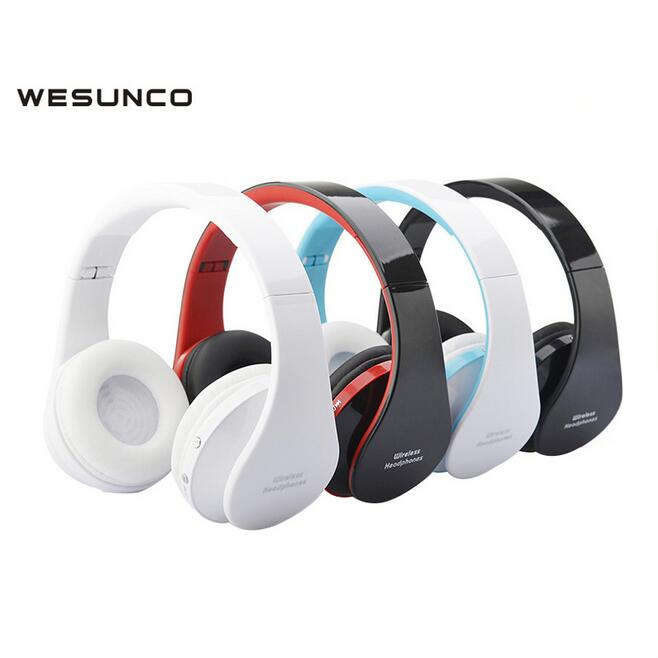 Wesunco NX-8252 Foldable Bluetooth Wireless Stereo Headphone