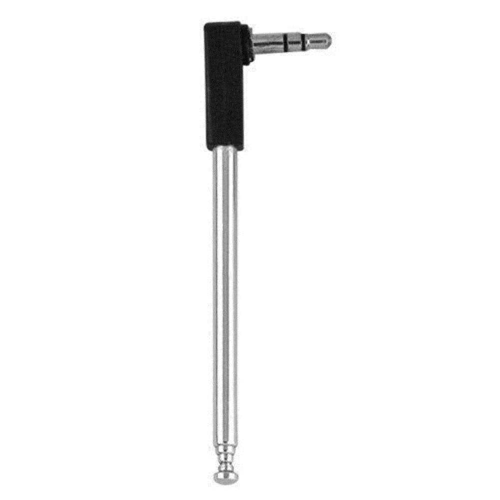Retractable 3.5 mm FM Radio Antenna Aerial for Radio, MP3 Speaker, Media Player