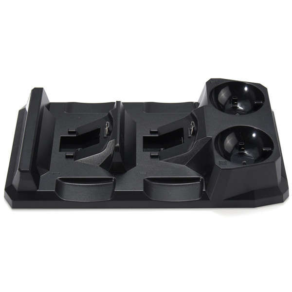 4 In 1 Controller Charger Dock Station Stand For Play Station PS4 PSVR VR Move