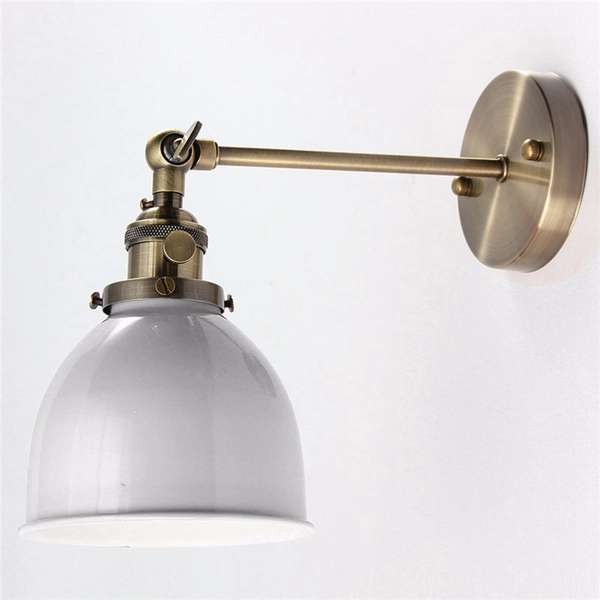 E27 Modern Retro Vintage Sconce Edison Wall Light Bulb Lamp shape Cafe Bar Coffee