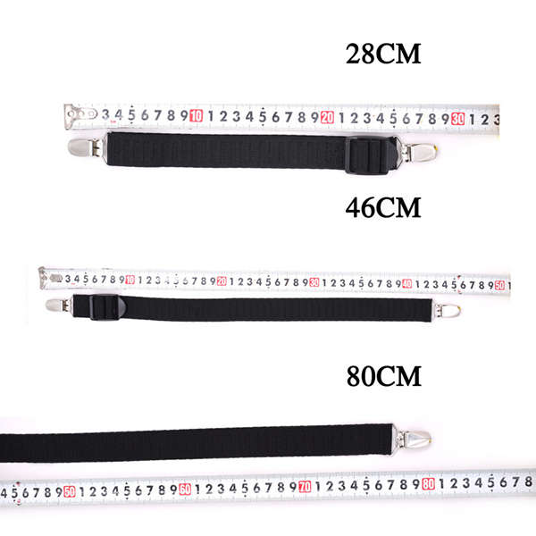 Mens Shirt Stays Holder Good Elastic Uniform Business Suspender Shirt Garter